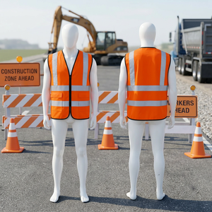 Gilet de sécurité idéal pour le camping, les travailleurs routiers, les usines, les entrepôts, la route, la construction et les transporteurs. - Product Image 5