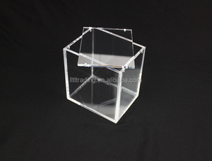 Caja de Acrílico Transparente Personalizada <span class=keywords><strong>2021</strong></span> para Regalos de Navidad, Caja de Exhibición de Acrílico de 5 mm, Caja de Almacenamiento de Acrílico - Product Image 5