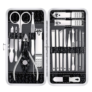 Ensemble complet d'outils de manucure et de pédicure en acier inoxydable avec instruments de précision chirurgicale, anti-âge et imperméables pour adultes - Product Image 6