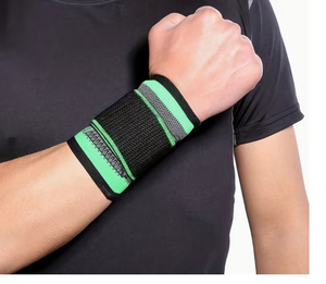 Adjustable Lightweight Neoprene Wrist Support Wrap Hook Loop Closure for Unisex Strength <b>Training</b> <b>Weight</b> Lifting Professional - Product Image 3