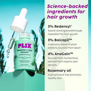 rosemary hair care kit serum 30ml <b>shampoo</b> 200ml conditioner 175ml hair oil 100ml for hair thinning growth <b>volume</b> 4 pack rosemary - Product Image 6