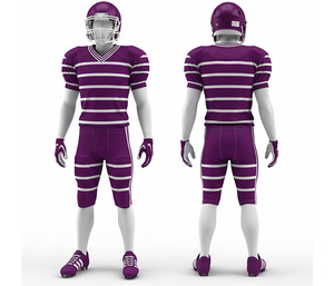 Uniforme de Fútbol Americano Elite, Ropa Deportiva con Sublimación Completa, Conjunto de Fútbol para Equipo |   Ropa Deportiva Transpirable de Poliéster - Product Image 5