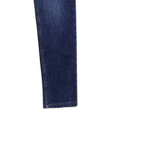 Jean en denim léger coupe slim classique pour homme, en coton extensible, style streetwear décontracté, taille mi-haute, jambe fuselée, séchage rapide, respirant - Product Image 3