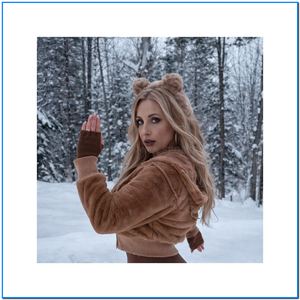 Mini robe moulante à manches longues pour femmes, col en V profond, coupe ajustée, robe de soirée décontractée - Product Image 6