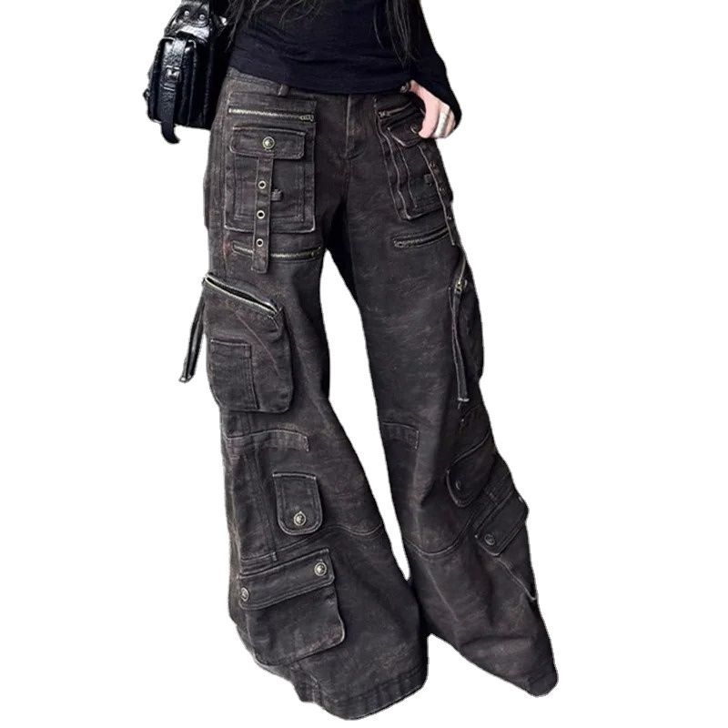 Pantalon Ancho Como Doblar Jeans De Abajo Mujer Taverniti Hombre