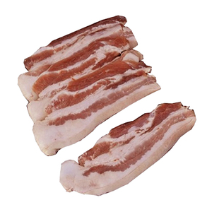 Panceta Española Congelada en Rodajas, Premium, 4 kg, Envasada al Vacío, Proceso BQF, Nutritiva, Grado Alimenticio, Corte para Servicio de Alimentos - Product Image 1