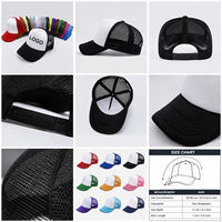Casquette de baseball unisexe en maille à 5 panneaux, design personnalisé, 100 % polyester, pour l'extérieur, sublimation sportive, modèle standard, vente en gros