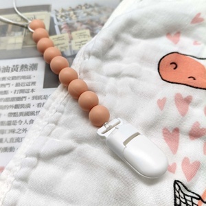 Silicone <b>Beads</b> and <b>Plastic</b> Clip-Cute Portable Daily Use Accessories - Product Image 6