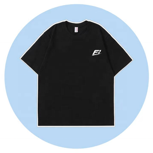 Camisetas de Algodón Lavado Oversize para Hombre al por Mayor, de Algodón 100% de Alto Gramaje, Lisas, Estilo Vintage Streetwear, Proveedor a Granel Personalizado, EE. UU. - Product Image 2