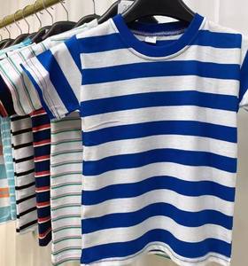 Ropa Infantil Especial al por Mayor, Camiseta de Verano de Manga Corta con Cuello Redondo para Niños de 2 a 7 Años, 100% Algodón - Product Image 5