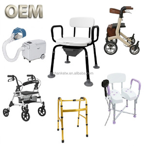OEM Taiwan Customized Shower <b>Chair</b> <b>Commode</b> Class I Medical Hospital Bathroom Safety Equipment Disabled Elderly Home Care Rehabil - Product Image 1