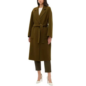 Abrigo Largo de Lana para Mujer, Elegante para el Invierno, Ropa de Abrigo Informal para Uso Diario, Abrigo Largo Moderno para Mujer, Ropa de Abrigo Informal para la Oficina - Product Image 1