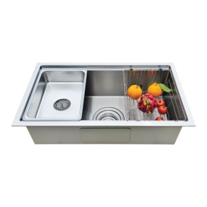 Embossed 304 Stainless Steel <b>Kitchen</b> <b>Sink</b> Handmade Undermount <b>Sink</b> Anti Scratch with very good prices from Vietnam - Product Image 1