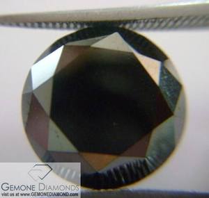 Moissanite noire véritable taille brillant rond, directement du fabricant, moissanite noire en vrac, moissanite fantaisie de couleur, toutes formes - Product Image 3
