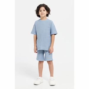 Ensembles T-shirts et Shorts pour Enfants, Adolescents et Moins de 5 Ans, Streetwear, 100% Coton, Shorts et T-shirts Oversize, Vêtements pour Garçons - Product Image 6