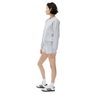 Sudadera con capucha para mujer, de algodón, con logotipo bordado, de muestra personalizada, cuello redondo, informal, otoño - Product Image 5