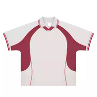 Maillot de football personnalisé au design vintage, uniforme d'équipe, maillot de football classique rétro à col rond, 100% polyester, couleur personnalisée, livraison rapide
