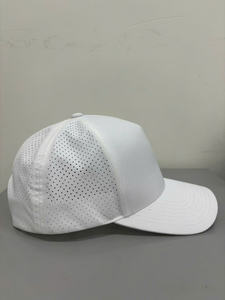 Leopard Pattern Inner Custom Logo Print Terry with Laser Cut Hand Embroidery Tape Closure Vietnam Manufacturer Golf Caps - Product Image 3