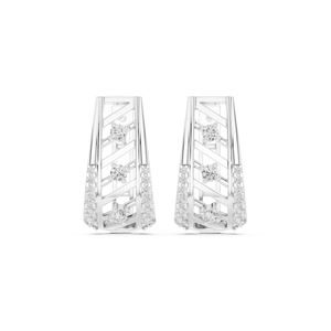 Pendientes de Oro Amarillo de 14K con Diamantes Cultivados en Laboratorio para Mujer, Pendientes para Bodas, Diamantes Cultivados Nuevos - Product Image 5