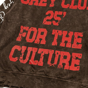 Custom <b>Brown</b> Hoodies Embroidery 500gsm High Quality Printed Oversized Cotton Best Mens <b>Brown</b> Hoodies Unisex Manufacturer Factory - Product Image 6