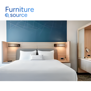Ensemble de meubles élégants pour hôtel, design moderne, matériaux durables pour les projets de chambres à coucher fabriqués par le fabricant de meubles vietnamien - Product Image 3