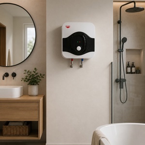เครื่องทำน้ำอุ่นไฟฟ้าติดผนัง รุ่น Rubis ความจุ 20 ลิตร ตัวเครื่องทำจากพลาสติก สำหรับใช้ในครัวเรือน - Product Image 1