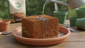 โคโคพีทออร์แกนิคแบบอัดก้อน 5 กก. สำหรับการเกษตรและการเพาะปลูกในสวน - Product Image 2