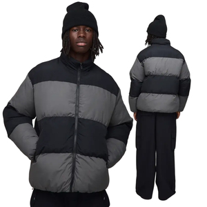 ผู้ผลิตเสื้อแจ็คเก็ตกันลมสำหรับฤดูหนาวกลางแจ้งรุ่นล่าสุด ฮู้ดถอดได้ เสื้อโค้ทบุใยสังเคราะห์แบบหนา สั่งซื้อจำนวนมากได้ MOQ ต่ำ รับผลิตเสื้อผ้าแบรนด์ส่วนตัว - Product Image 4