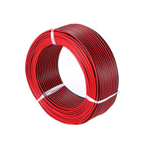 SZADP Black & Red 16AWG 2 Cores Flat Twins Flexible Pure Copper Audio Speaker Wire Audio Cable Customized