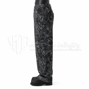 Pantalon large camouflage personnalisé coupe ample Y2K streetwear utilitaire unisexe OEM ODM Vente en gros - Product Image 5