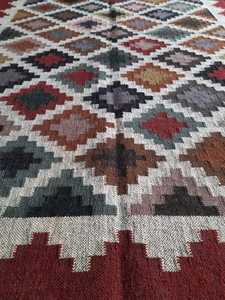 Alfombra Ecológica de Yute y Lana, Tejido Plano, Tipo Kilim, para Sala de Estar, Dormitorio y Estudio - Product Image 4