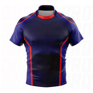 เสื้อรักบี้ระบายอากาศได้ดี สวมใส่สบาย ปรับแต่งได้ตามต้องการ คุณภาพพรีเมียม เนื้อผ้าดีที่สุด ทันสมัย ทนทาน เหมาะสำหรับทีม - Product Image 3
