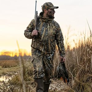 Ensemble veste et pantalon de chasse camouflage pour homme, vêtements d'extérieur imperméables en softshell, vêtements d'automne - Product Image 5