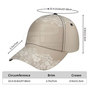 Casquette de baseball en dentelle pour femmes, couvre-chef léger en maille avec fermeture réglable pour les voyages à la plage en été et les tenues de tous les jours - Product Image 4