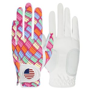 Guantes de Golf Impermeables para Mujer Amy Sport con Marcador de Pelota, Cierre de Velcro, para Mano Izquierda/Derecha, Agarre para Todo Clima - Product Image 1