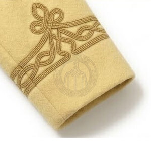 Tela de Forro Polar para Uniformes Marítimos de Estilo Tradicional, Transpirable, de Algodón/Lana, Duradera, Ecológica y Personalizable para Uso Histórico - Product Image 3