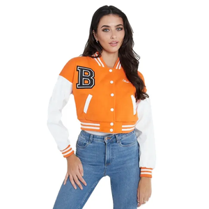 Chaqueta con Capucha de Béisbol Formal para Hombre, Personalizada, de Alta Calidad, Gruesa, Transpirable, para Otoño, con Cuello Alto, Estilo Varsity, Ecológica, OEM - Product Image 5
