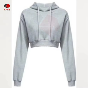 เสื้อฮู้ดดี้สำหรับผู้หญิง สีตามสั่ง ไซส์ใหญ่ ระบายอากาศได้ดี มีบริการ OEM และ ODM - Product Image 2