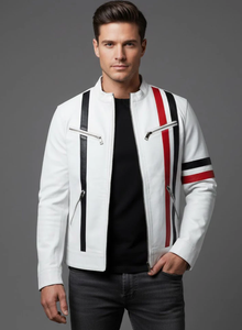 New Arrival <b>Leather</b> <b>Jacket</b> Windproof <b>Men</b> Women <b>Leather</b> <b>Jacket</b> Custom Styles Charlotte Burnt Multiple Colors <b>Leather</b> <b>Jacket</b> 2026 - Product Image 6