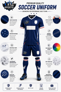 Uniformes de Fútbol al por Mayor, Conjunto Completo para Equipo, Camiseta de Fútbol de Manga Corta para Hombre, Camisetas de Fútbol Personalizadas para Adultos - Product Image 3