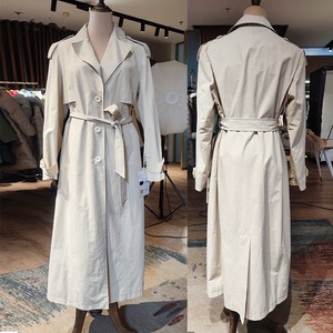 Gabardina de Lujo con Logotipo Personalizado para Mujer, Gabardina Larga para Dama, Fabricante OEM ODM al por Mayor, Alta Calidad - Product Image 2