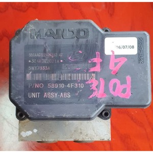 Pompe hydraulique ABS d'occasion pour Hyundai Sonata, module de pompe hydraulique ABS Mando 58910-4F310 - Product Image 4