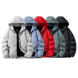 2025แจ็คเก็ตขนเป็ดมีฮู้ดให้ความอบอุ่นใส่ได้ทั้งชายและหญิงสำหรับฤดูใบไม้ผลิน้ำหนักเบากันลมกันน้ำได้ควิลท์โค้ททำงานทางการใส่กลางแจ้งมีโลโก้ด้านหน้า - Product Image 5