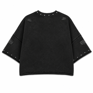 เสื้อยืดแขนสั้นคอกลมทรงปกติผ้าเจอร์ซีย์ลายกราฟิกสไตล์ลำลองแฟชั่นสตรีทแวร์ขายส่งแบบ OEM สำหรับฤดูร้อน - Product Image 5