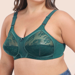 Soutien-gorge sans couture grande taille pour femme, sans armatures, à larges bretelles, doux, respirant, confortable, couvrant entièrement, idéal pour la vente en gros - Product Image 3