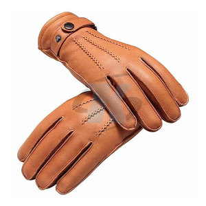 Gants en cuir de style nouveau 2026, design de logo personnalisé, fabrication professionnelle, gants en cuir pour hommes de la meilleure qualité - Product Image 2