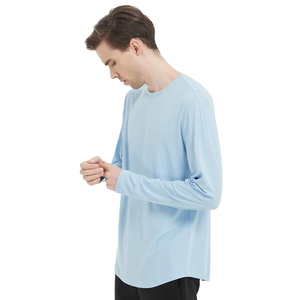 ราคาขายส่ง เสื้อยืดคอตตอน 100% สำหรับผู้ชาย คุณภาพสูง เป็นมิตรกับสิ่งแวดล้อม ระบายอากาศได้ดี เสื้อยืดผู้ชาย แห้งเร็ว รุ่นใหม่ล่าสุด - Product Image 3