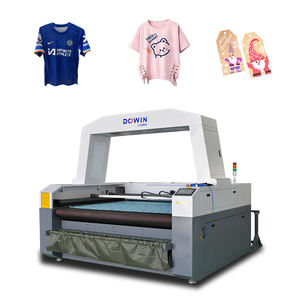 Équipement de découpe DW-1812 Alimentation automatique Cutter tissu cuir Laser Machine Fibre inoxydable - Product Image 2