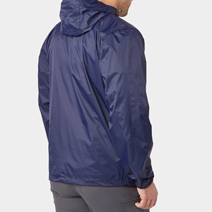 Windbreaker <b>Jacket</b> High Quality Customized Logo Men's <b>Packable</b> Lightweight Nylon Windbreaker <b>Jacket</b> for Man - Product Image 2