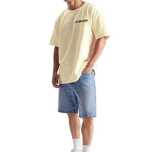 T-shirts amples et décontractés pour hommes, en coton, style streetwear tendance pour l'été - Product Image 4